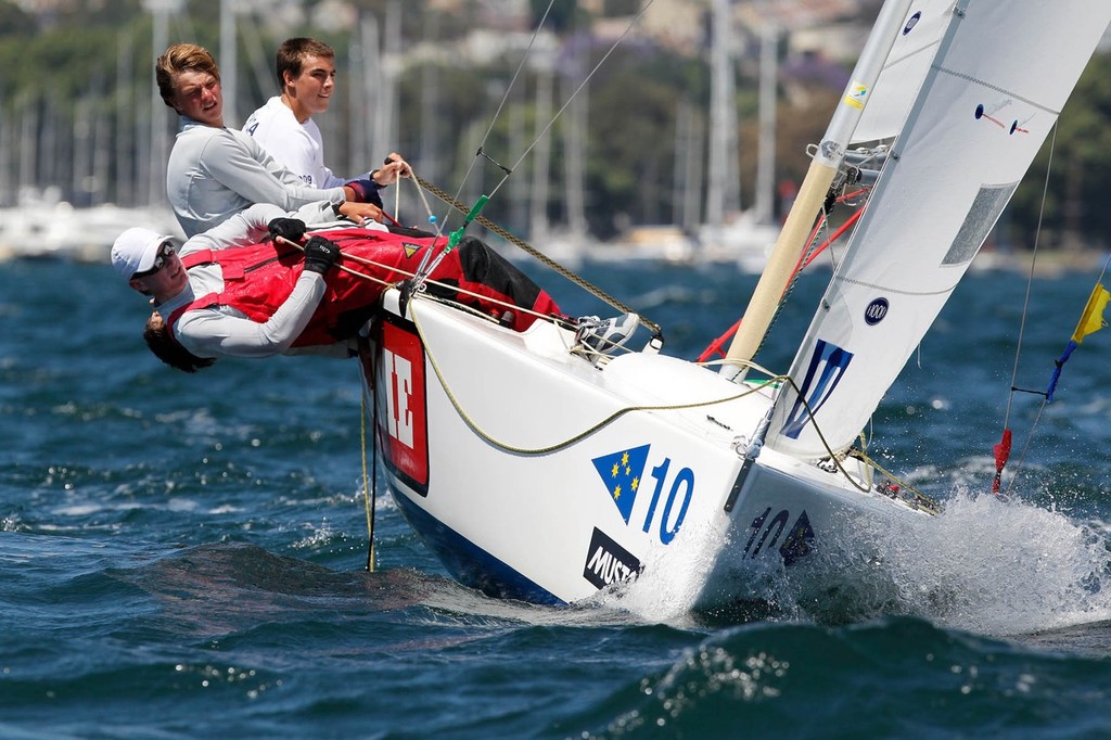 CYCA’s Tim Forbes-Smith finished fifth in the Musto International Youth Match Racing Championship © Howard Wright /IMAGE Professional Photography http://www.imagephoto.com.au